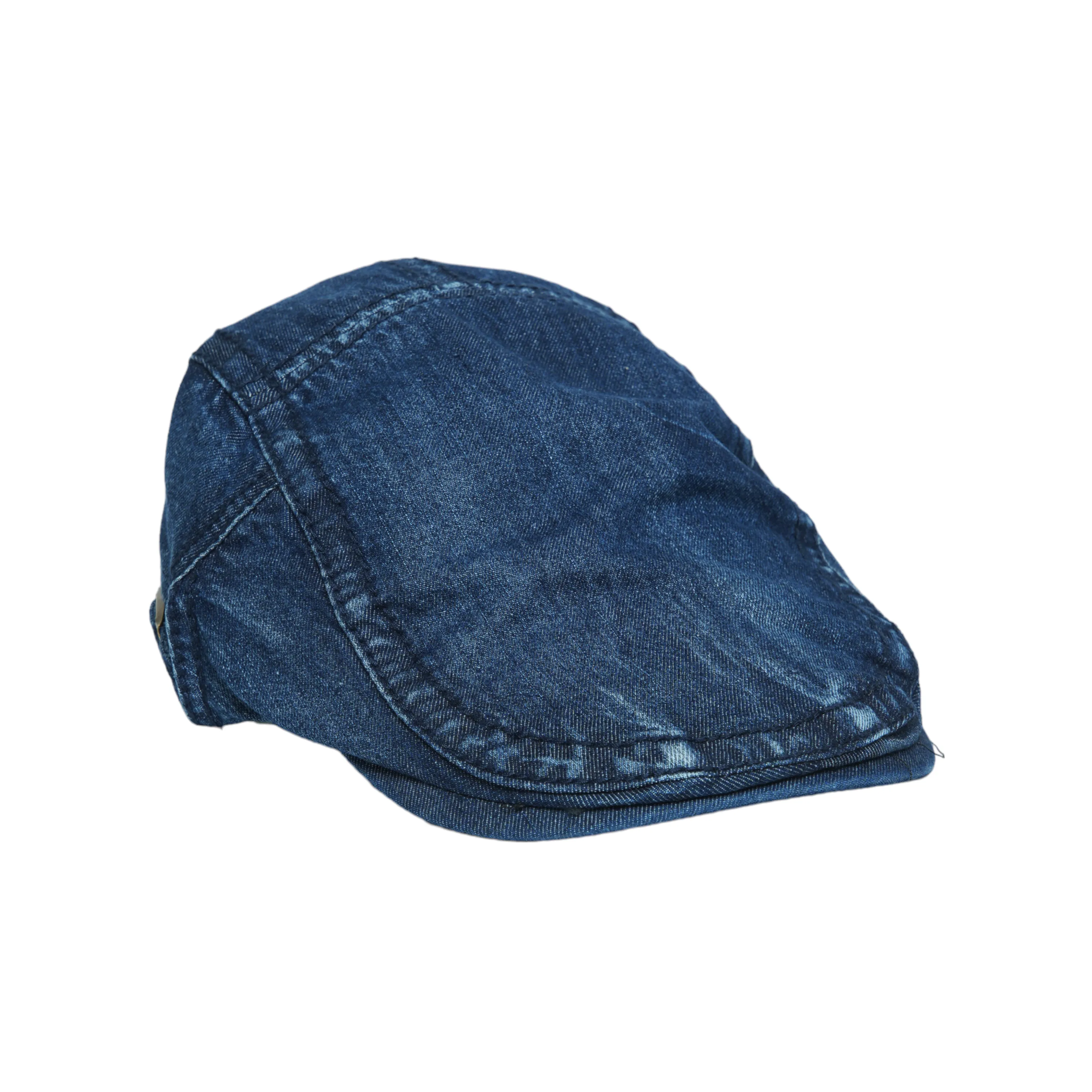 Chokore Denim Flat Ivy Cap (Navy Blue)