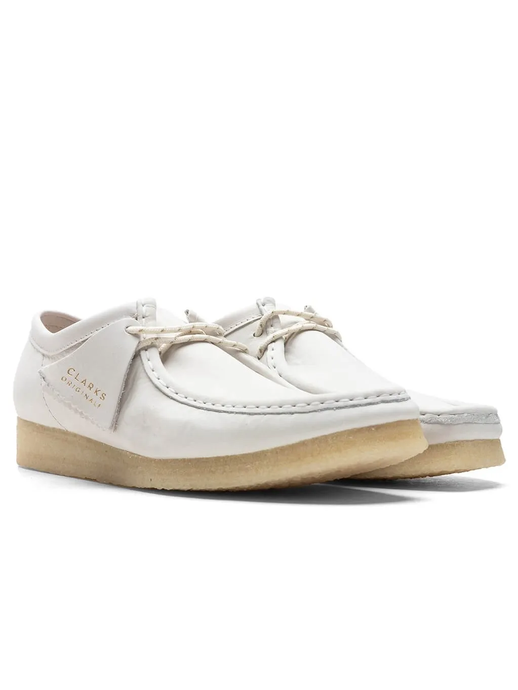 Clarks Men's Wallabee Off White Nubuck 26166299