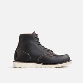 Classic Moc 6-Inch Black Prairie Leather