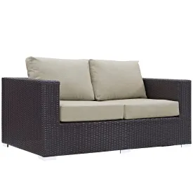 Convene Outdoor Patio Loveseat