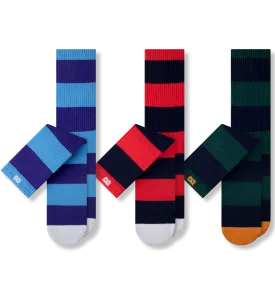 Cushion Crew Socks 3 Pack