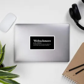 Definition of Weltschmerz - Sticker