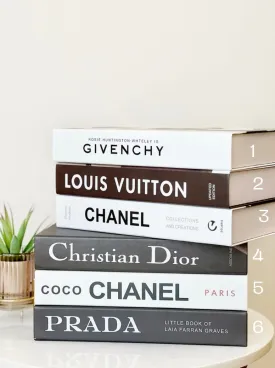 Designer Shelf Decor Books