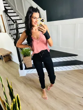 **DOORBUSTER** Judy Blue Jogger High Waist Double Roll Cuff Jeans
