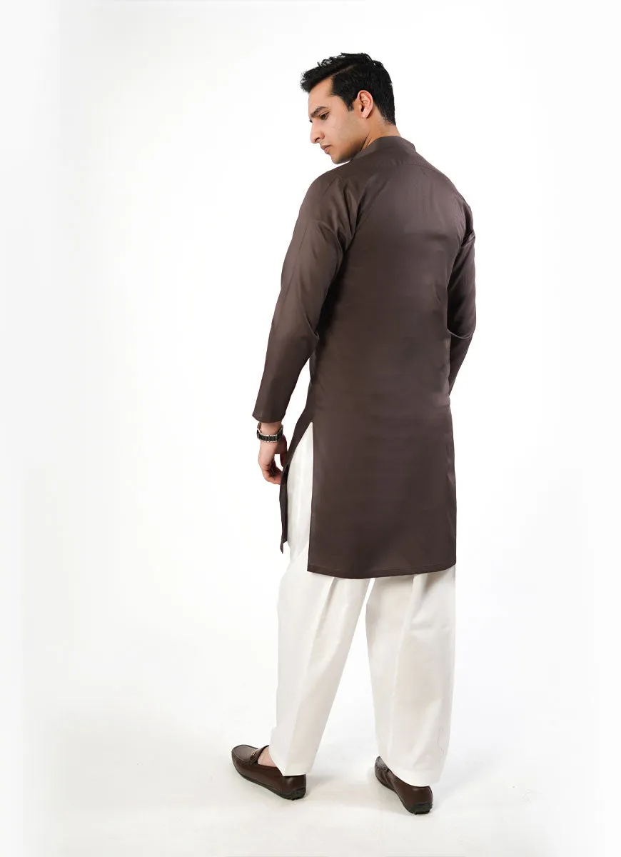 Dotted Dobby Design Phantom Cotton Kurta
