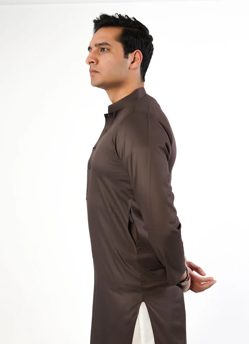 Dotted Dobby Design Phantom Cotton Kurta