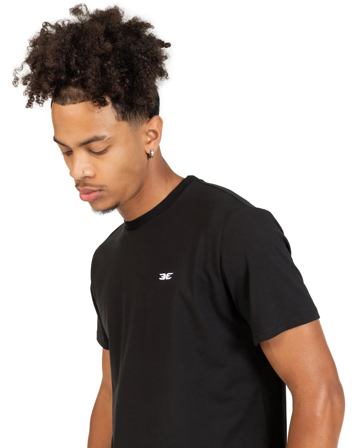 Essential Scoop Tee - Black