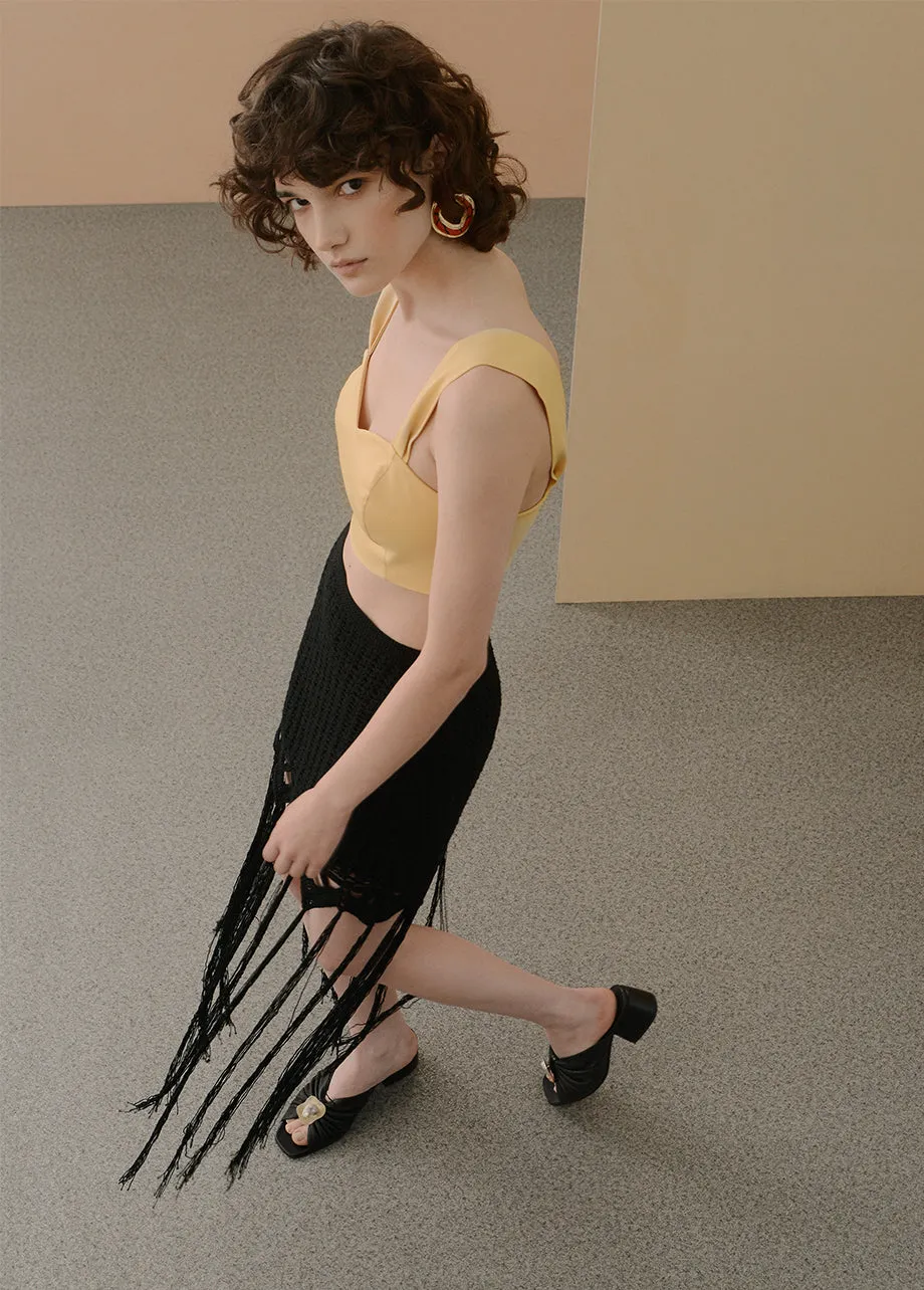 FRINGE SKIRT