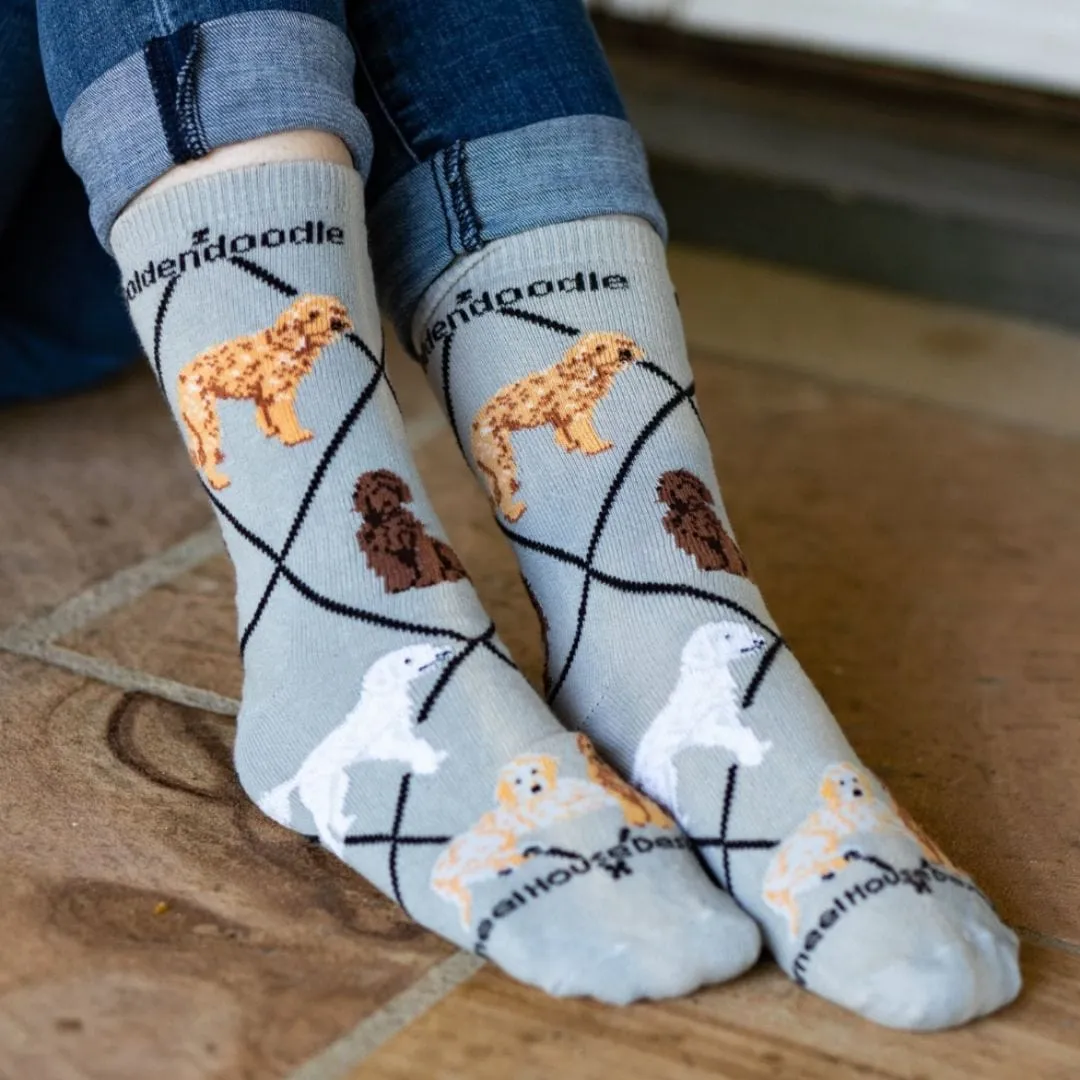 Goldendoodle Socks Perfect Dog Lovers Gift