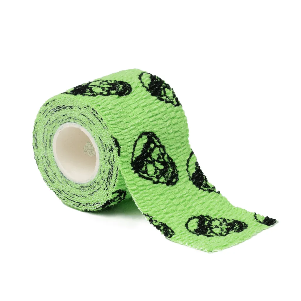 Gymreapers Skull Tape - Neon Green