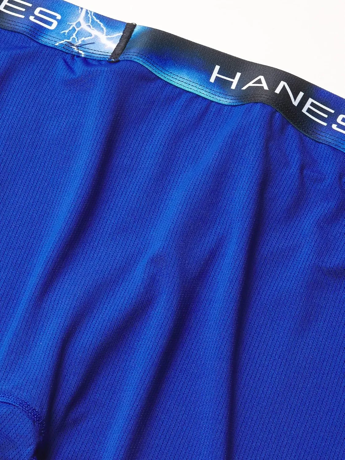 Hanes Men's Sport X-Temp Ultra Lightweight Long Leg Boxer Brief 4-Pack