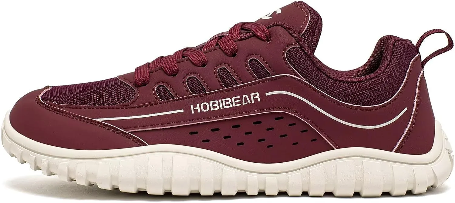 HOBIBEAR Zero Drop Barefoot Shoes|Trail Running Sneakers for Women Men|Wide Toe Box Fashion Walking Shoes