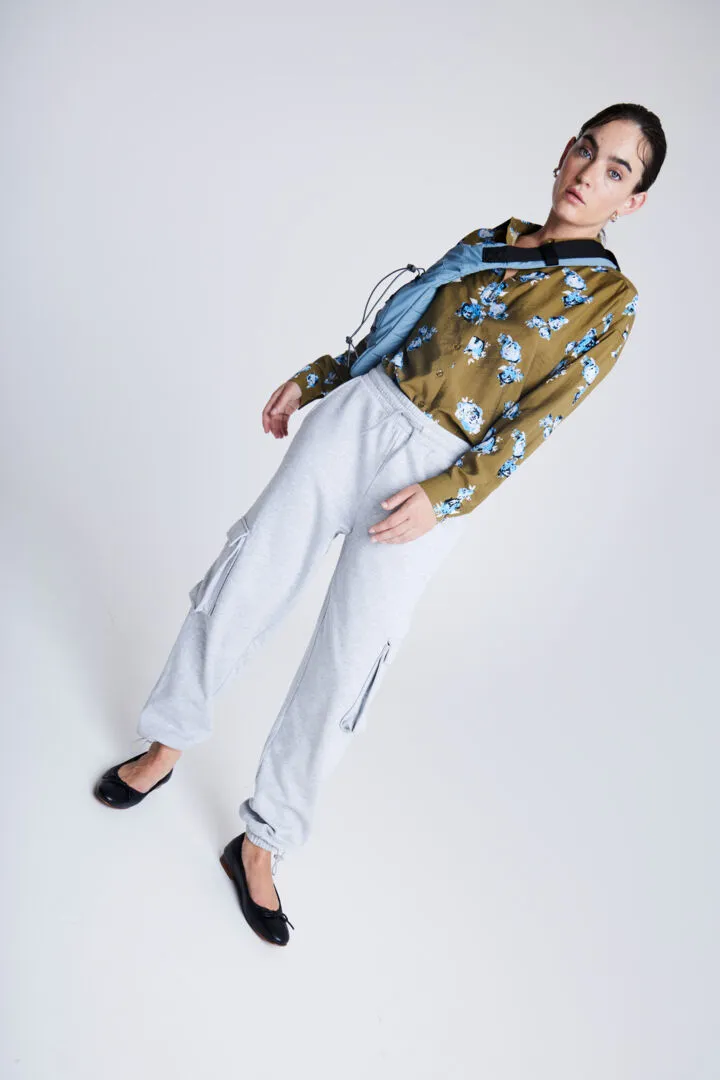 Ichi Rosiy Shirt-Lizard Flower Aop-20121539