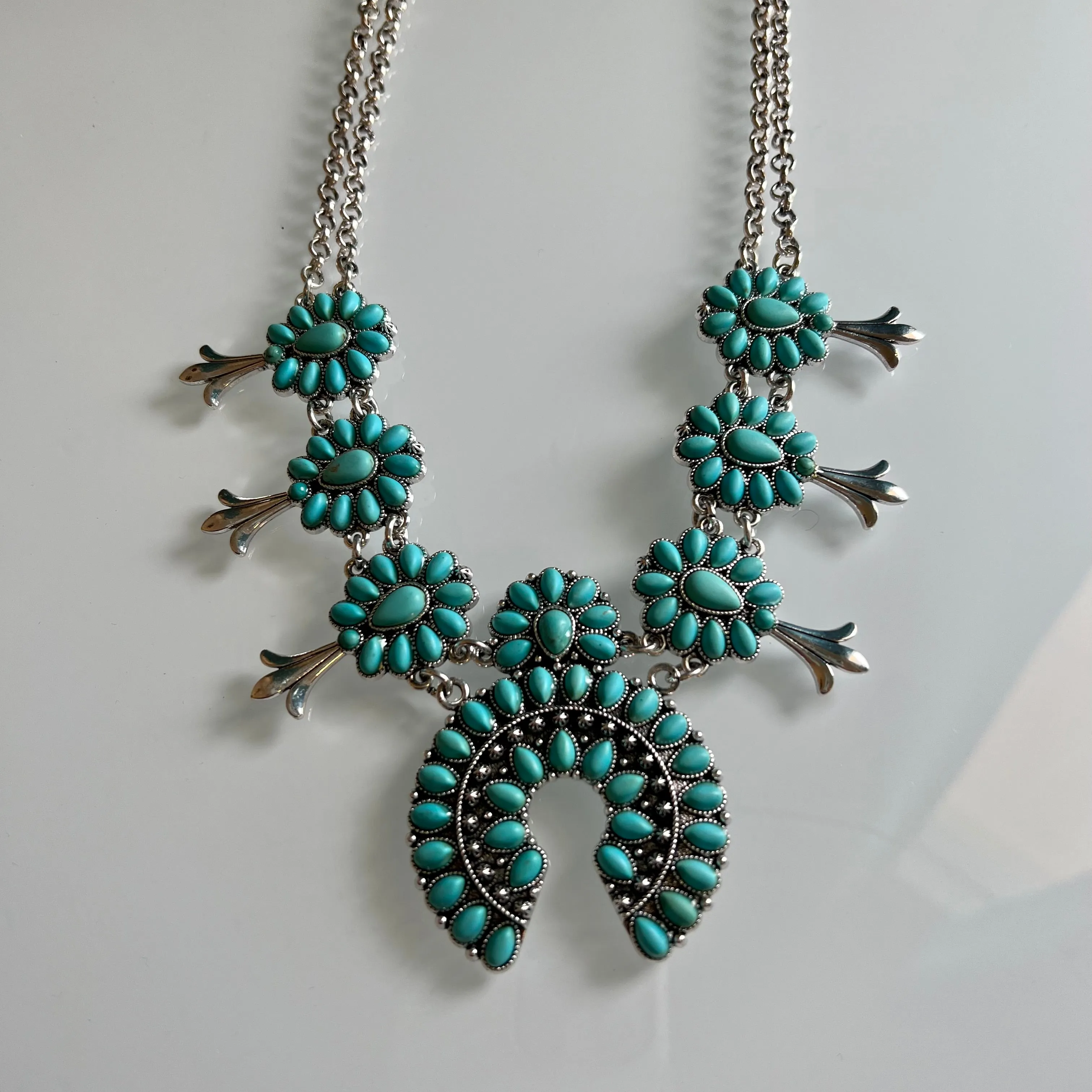 It Takes Two Squash Blossom Necklace