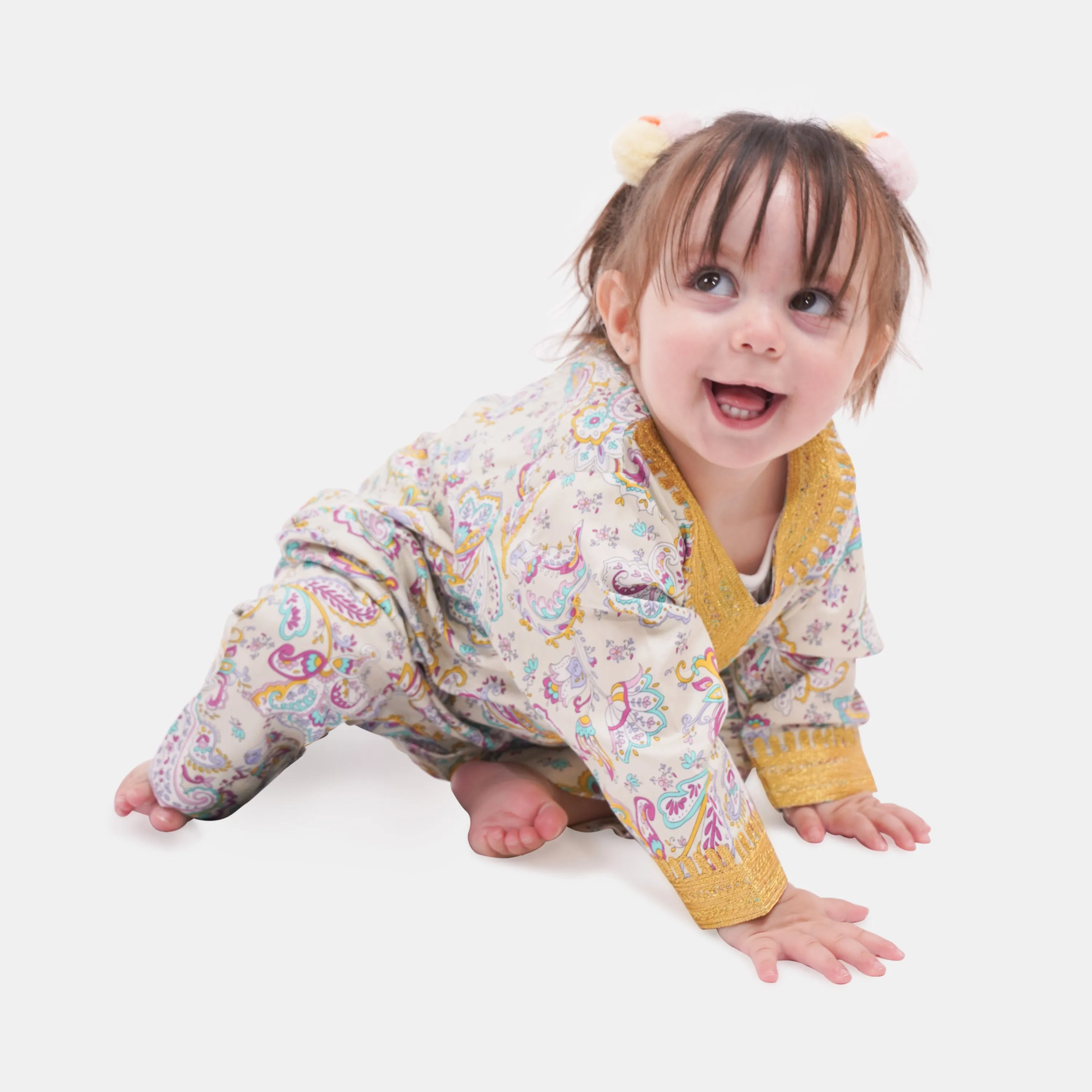 Jalabiya Onesie - Paisleys - Bananarama