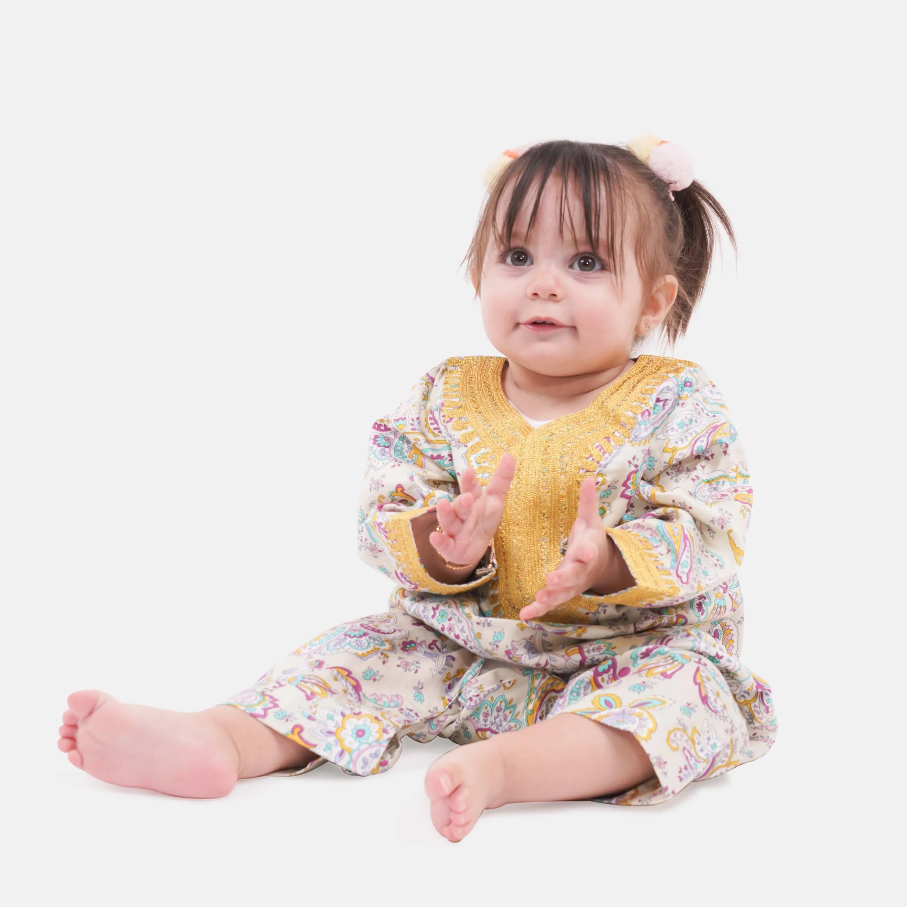 Jalabiya Onesie - Paisleys - Bananarama