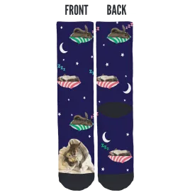 Jill the Squirrel Crew Socks
