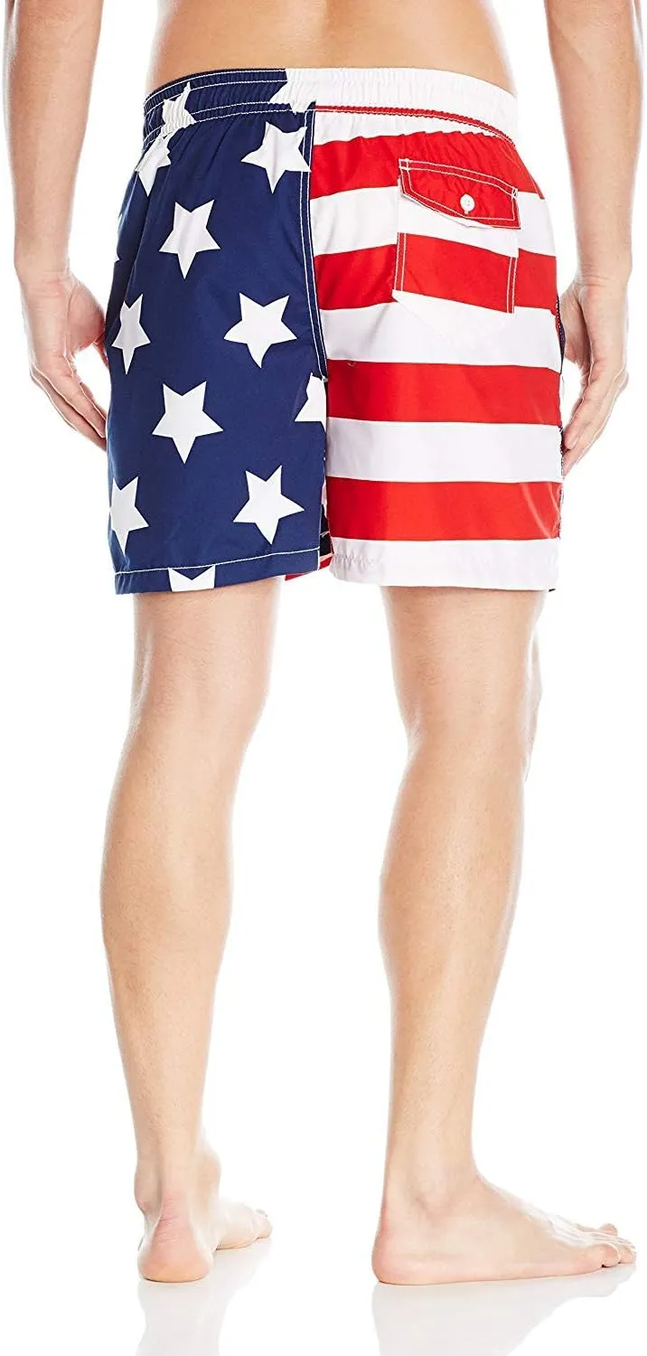 Kanu Surf Men's Monaco Swim Trunks (Regular & Extended Sizes)