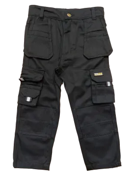 kerosene Pro Work Junior Trouser Black