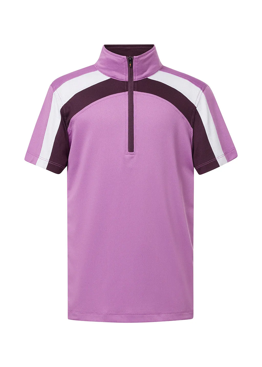 Kids Top Rail Coolcore® Short Sleeve Riding Shirt