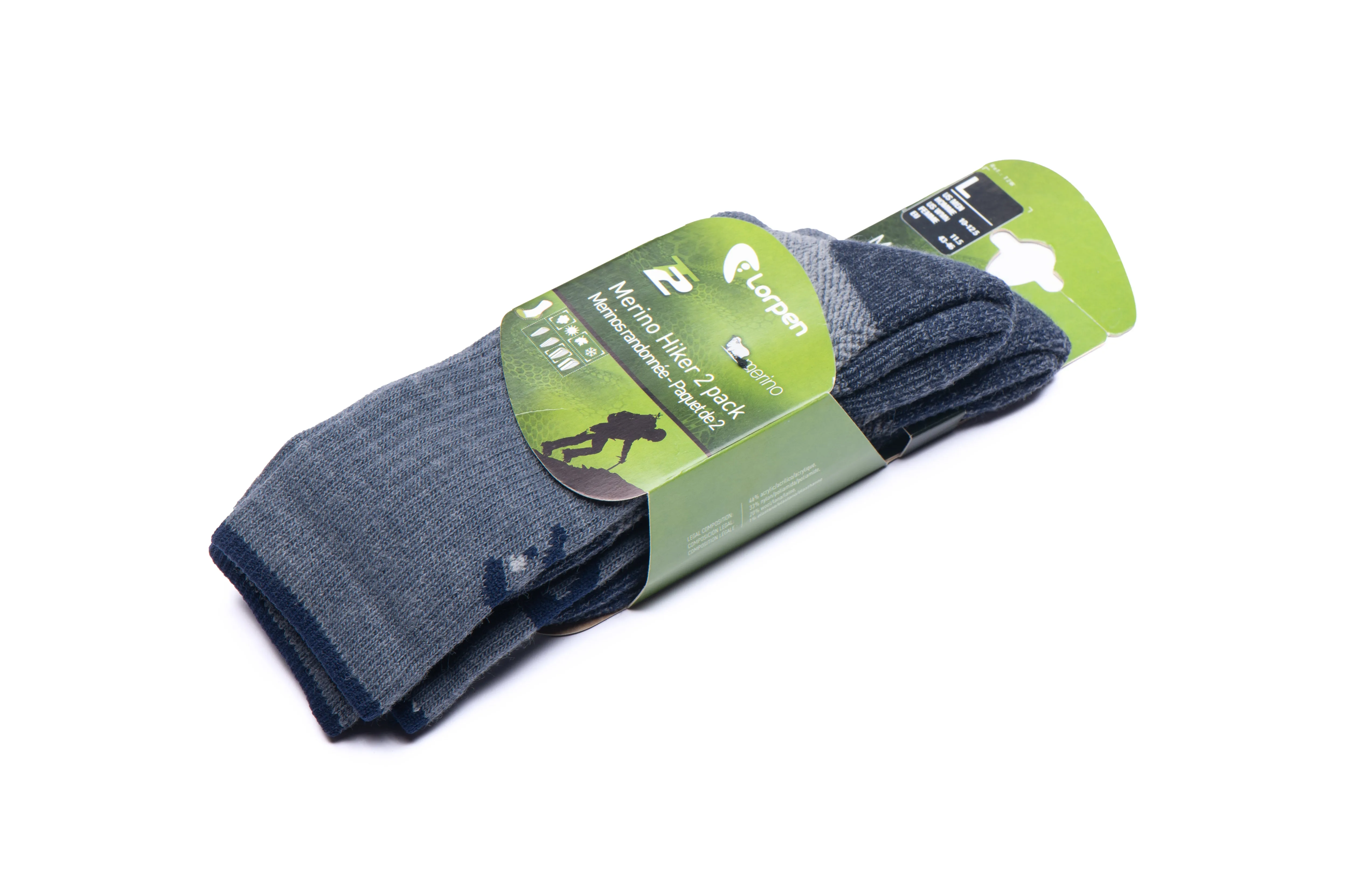 Light Hiker Socks (2 Pair) - T2WDEN - Limited Stock