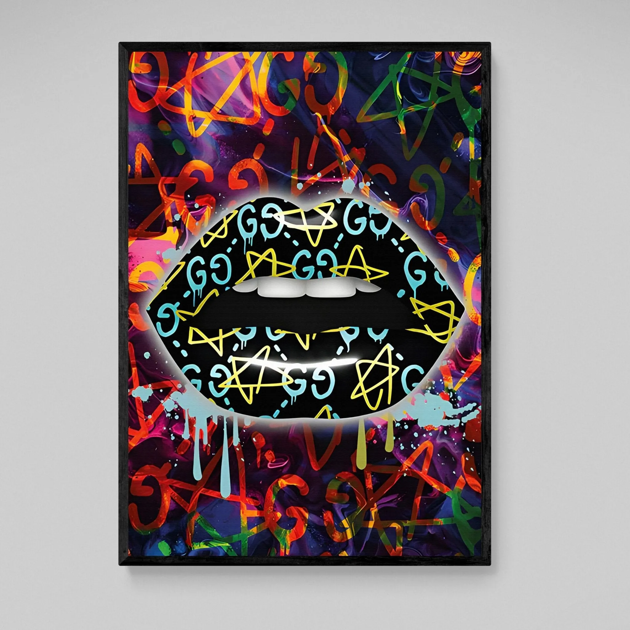 Lips Wall Art
