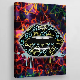 Lips Wall Art