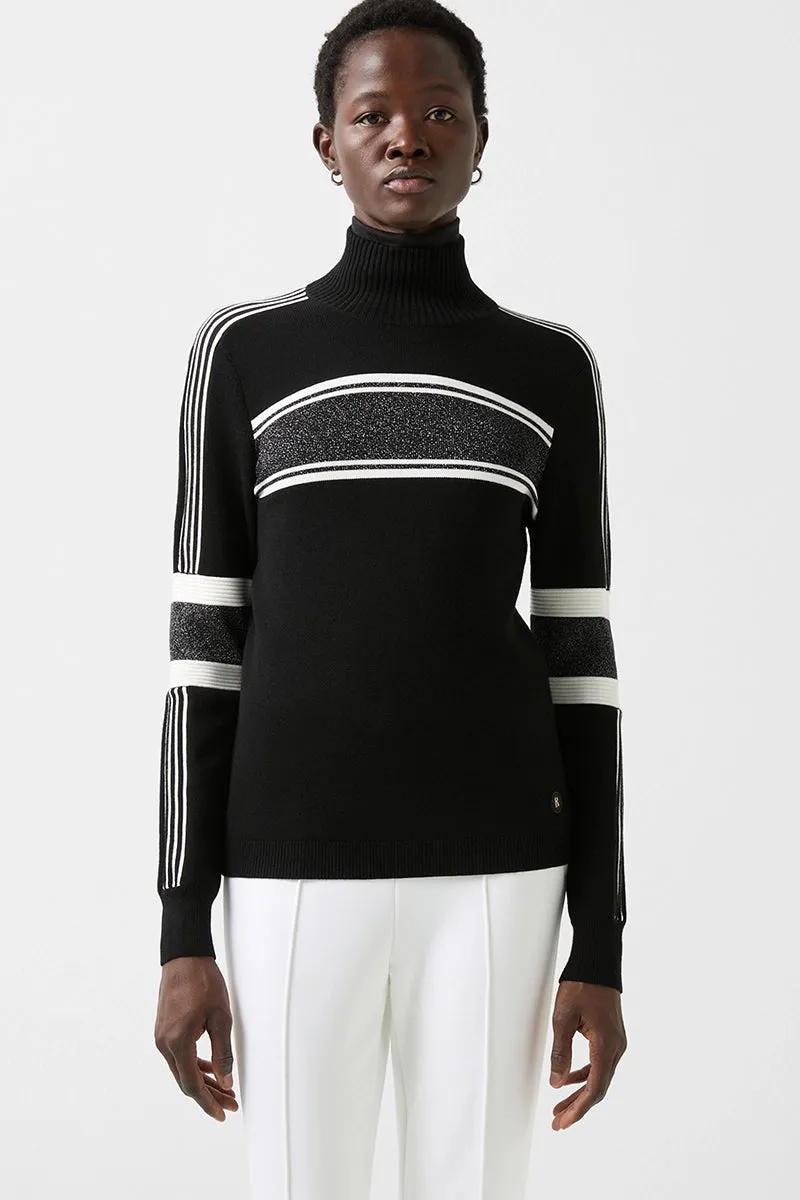 Lissa Lurex Wool Ski Sweater