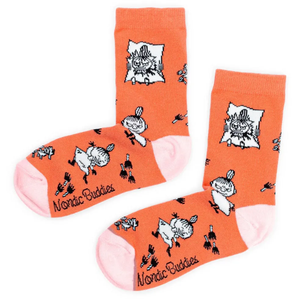 Little My Happiness Socks Orange 36-42 - Nordicbuddies