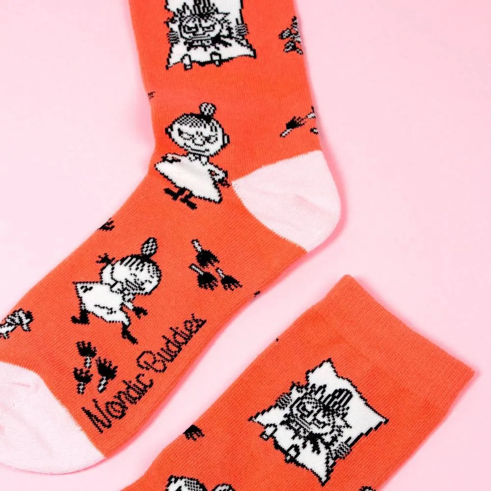 Little My Happiness Socks Orange 36-42 - Nordicbuddies