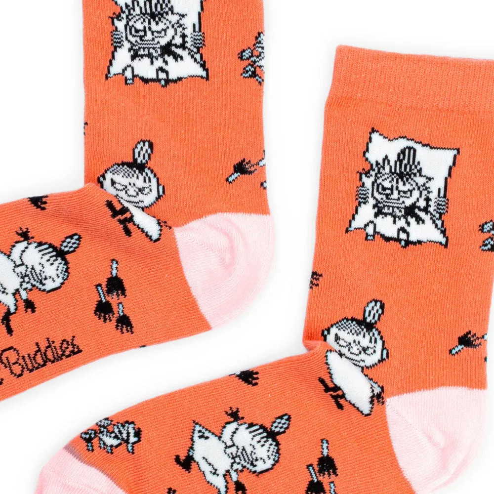 Little My Happiness Socks Orange 36-42 - Nordicbuddies