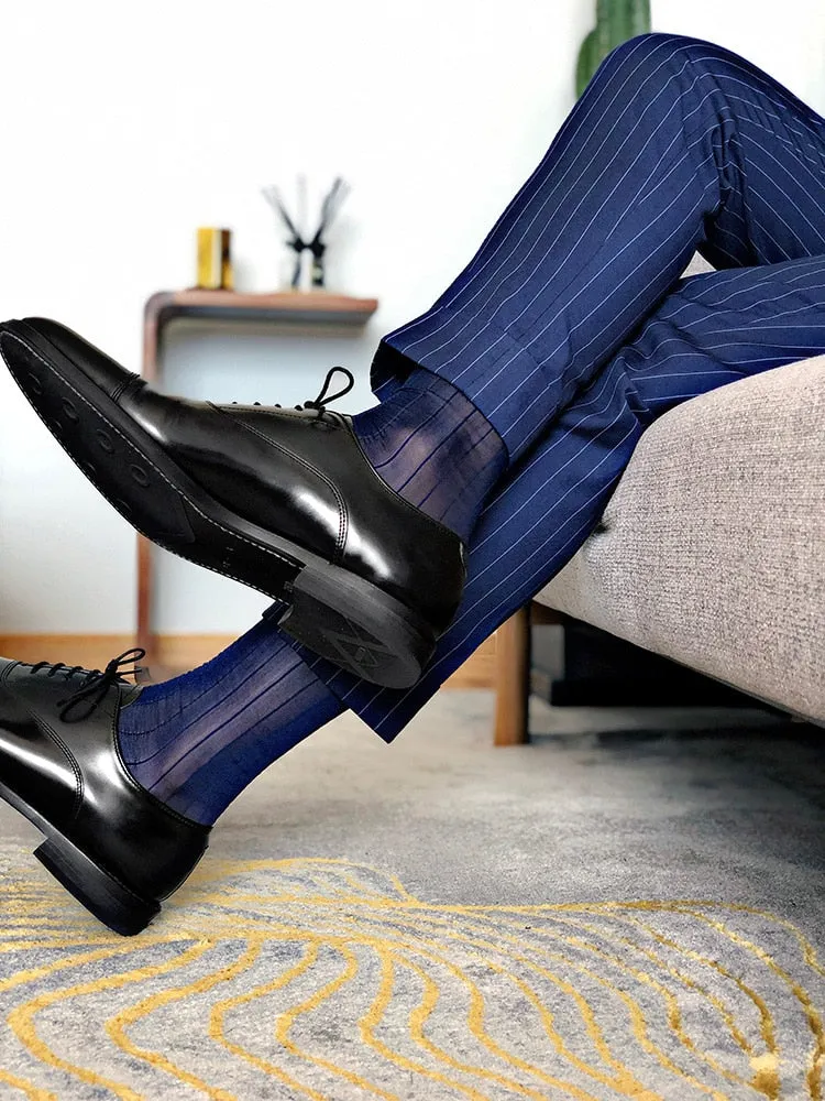 London Boss Sheer Socks – Premium Transparent Socks"