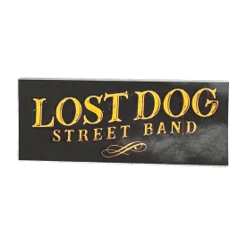 Lost Dog Street Band Sticker (Grey)(5")