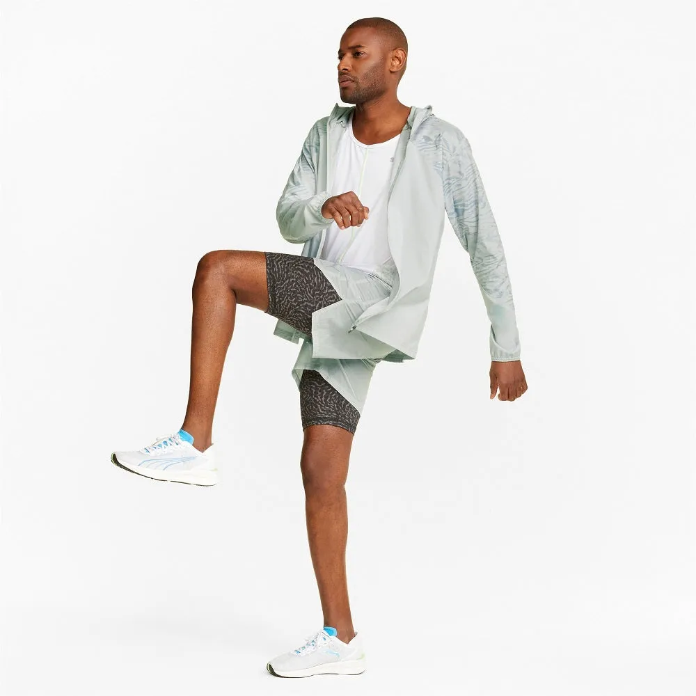 Maglia PUMA Run Graphic Hooded Jacket