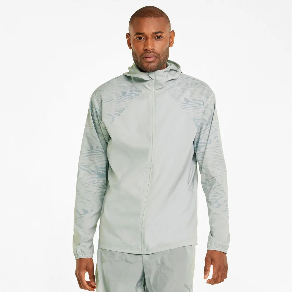 Maglia PUMA Run Graphic Hooded Jacket