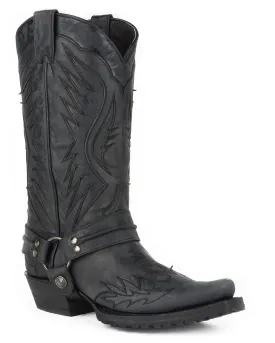 Men's Biker Outlaw Harness Boots