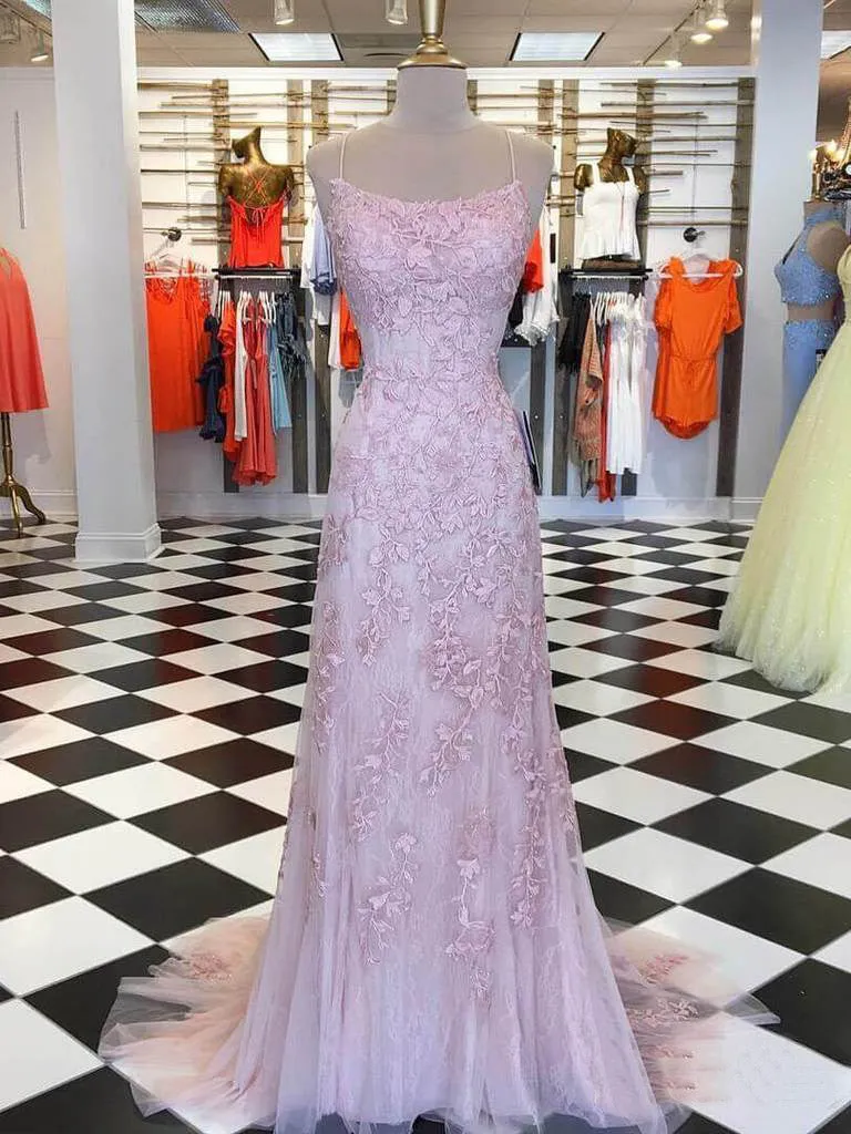 Mermaid Blue Prom Dress Lace African Long Prom Dress #ER420