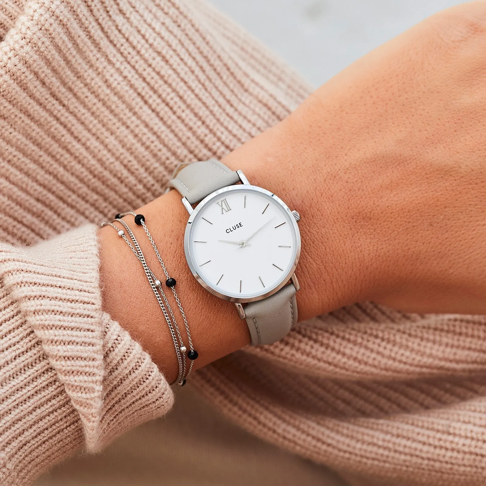 Minuit Silver White/Grey