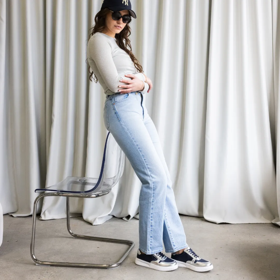 Net - Navy/Silver