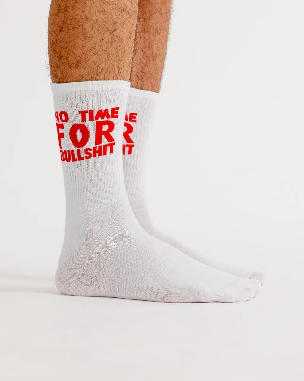 No Time For Bullshit Neck Socks