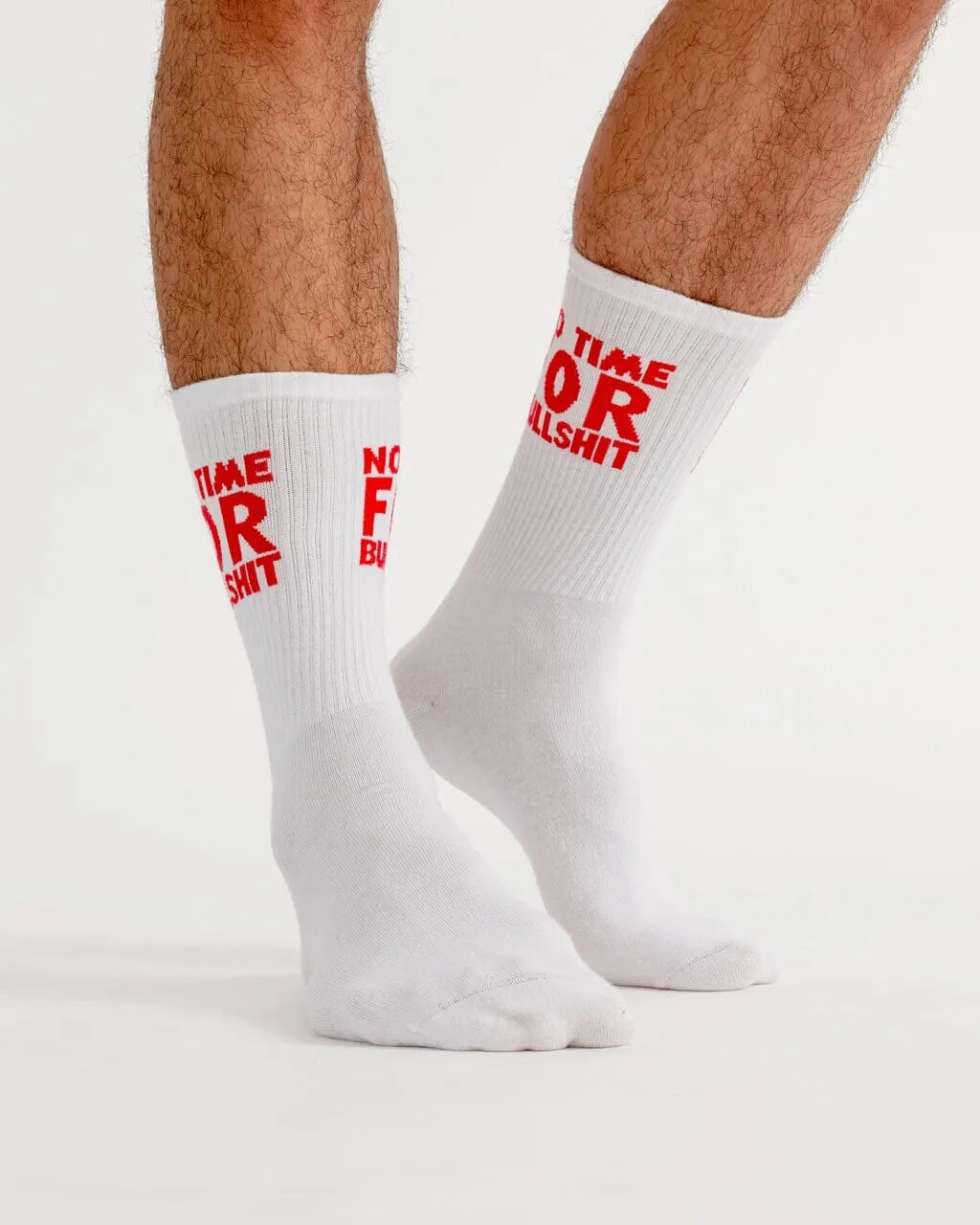 No Time For Bullshit Neck Socks