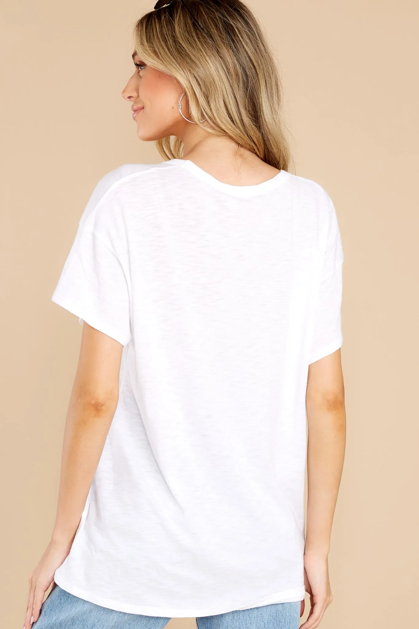 No Time To Lose Off White Top
