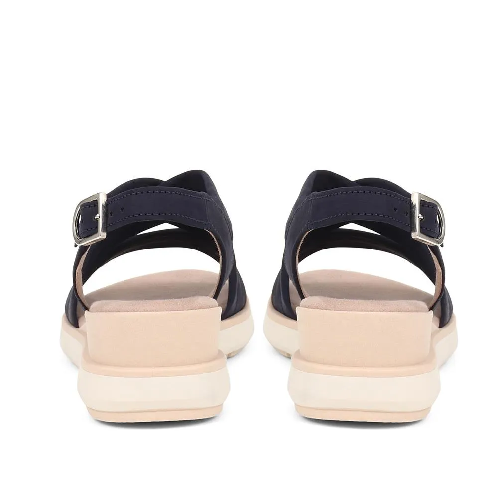Nutmeg Wedge Sandals - GAB37509 / 323 504