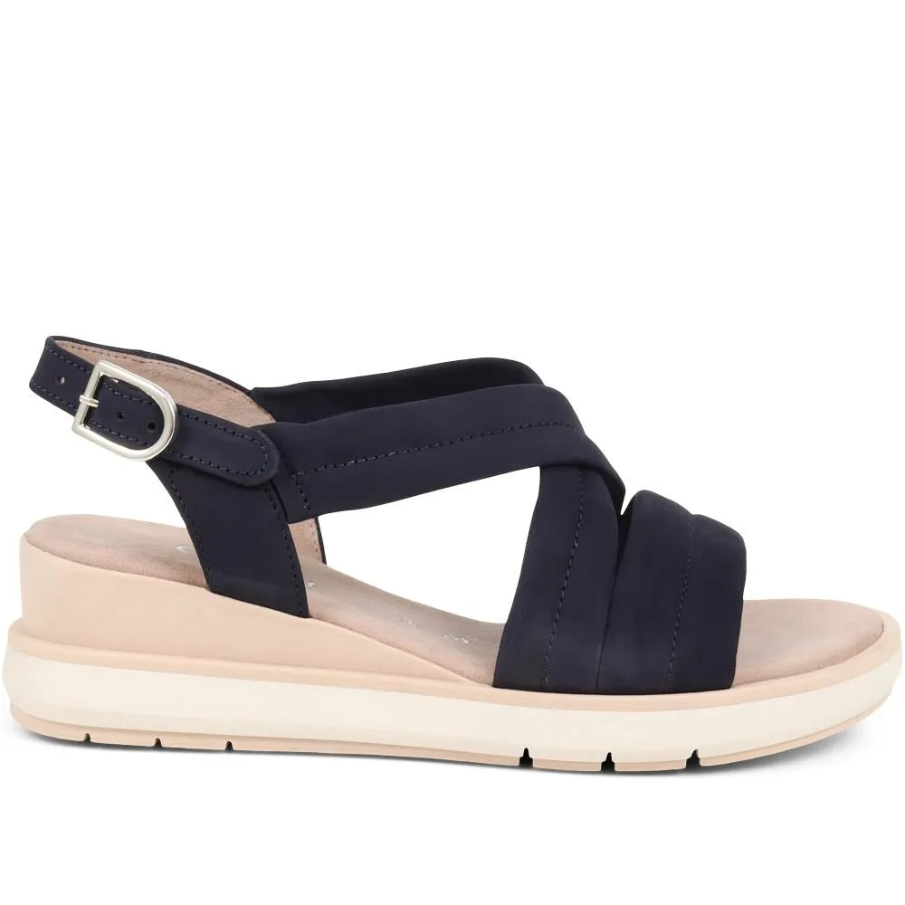 Nutmeg Wedge Sandals - GAB37509 / 323 504