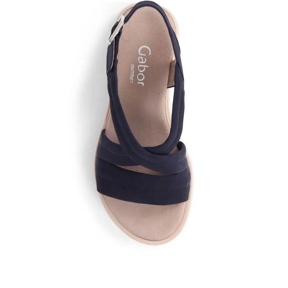 Nutmeg Wedge Sandals - GAB37509 / 323 504