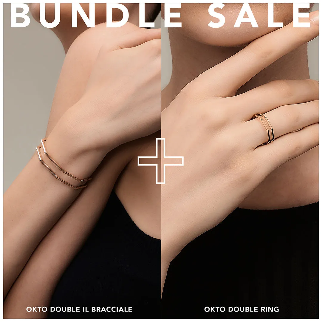 Okto Double IL Bracciale   Okto Double Ring