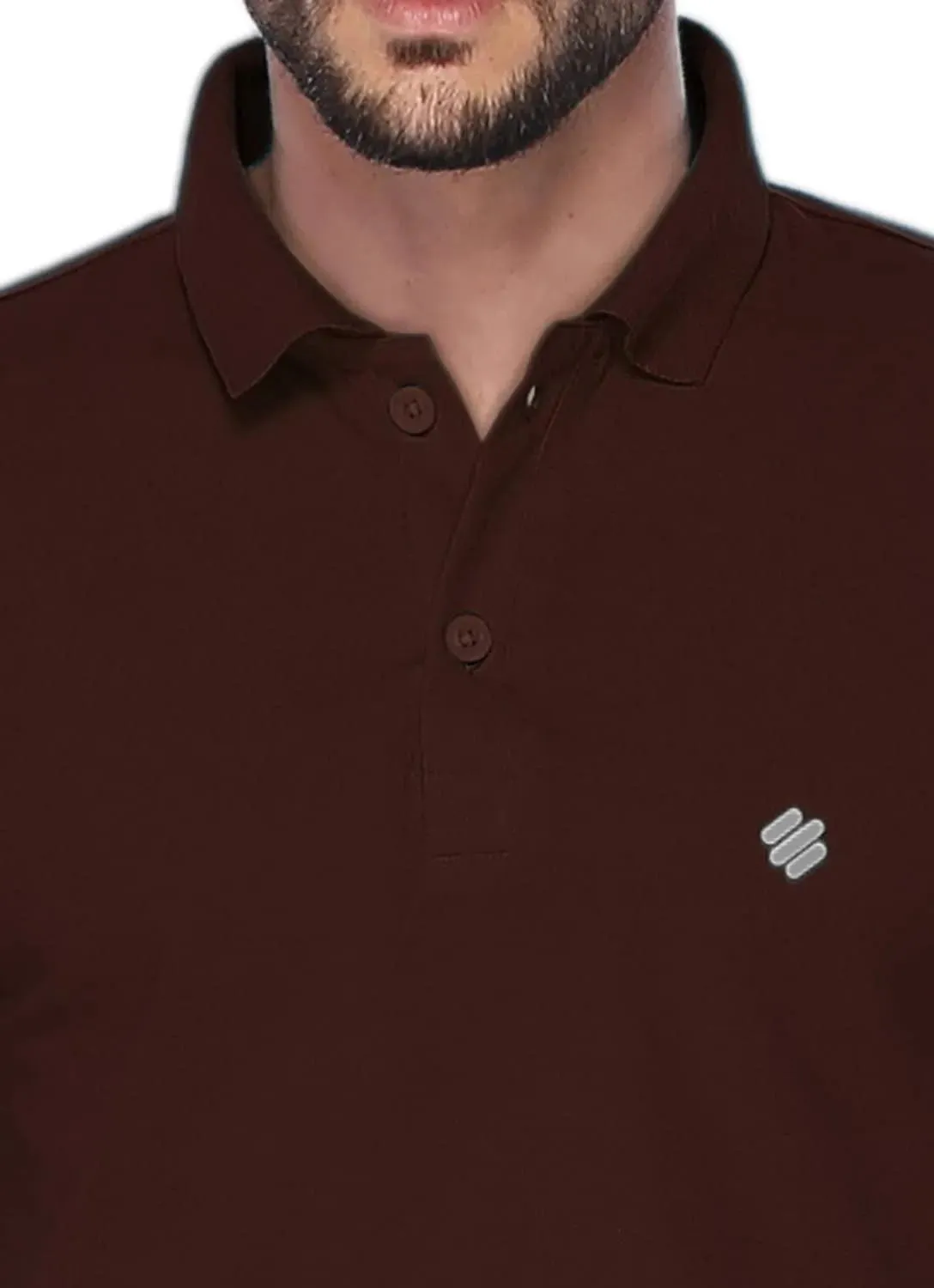 ONN Men's Cotton Polo T-Shirt (Pack of 2) in Solid Coffee-Peacock Blue colours