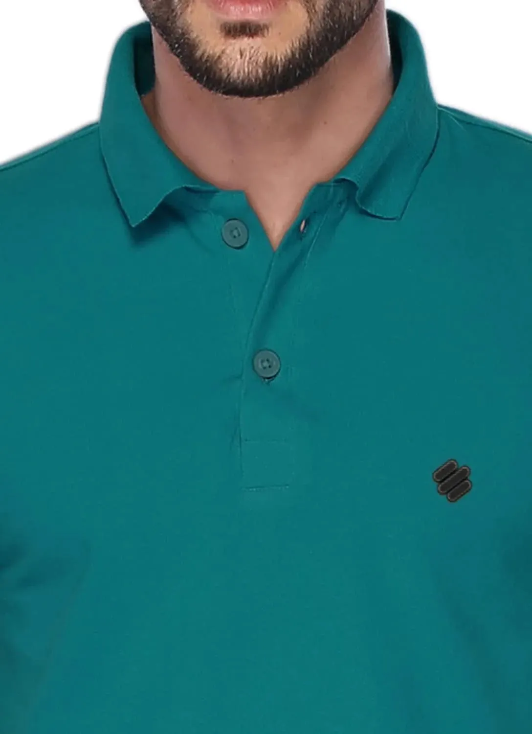 ONN Men's Cotton Polo T-Shirt (Pack of 2) in Solid Coffee-Peacock Blue colours