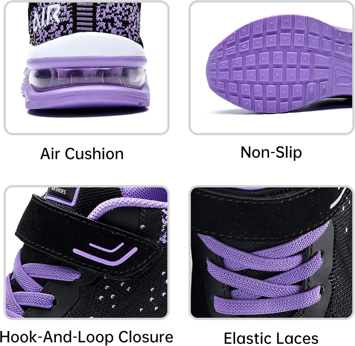 PERSOUL Kids Shoes for Boys Girls Children Tennis Sports Athletic School Running Sneakers