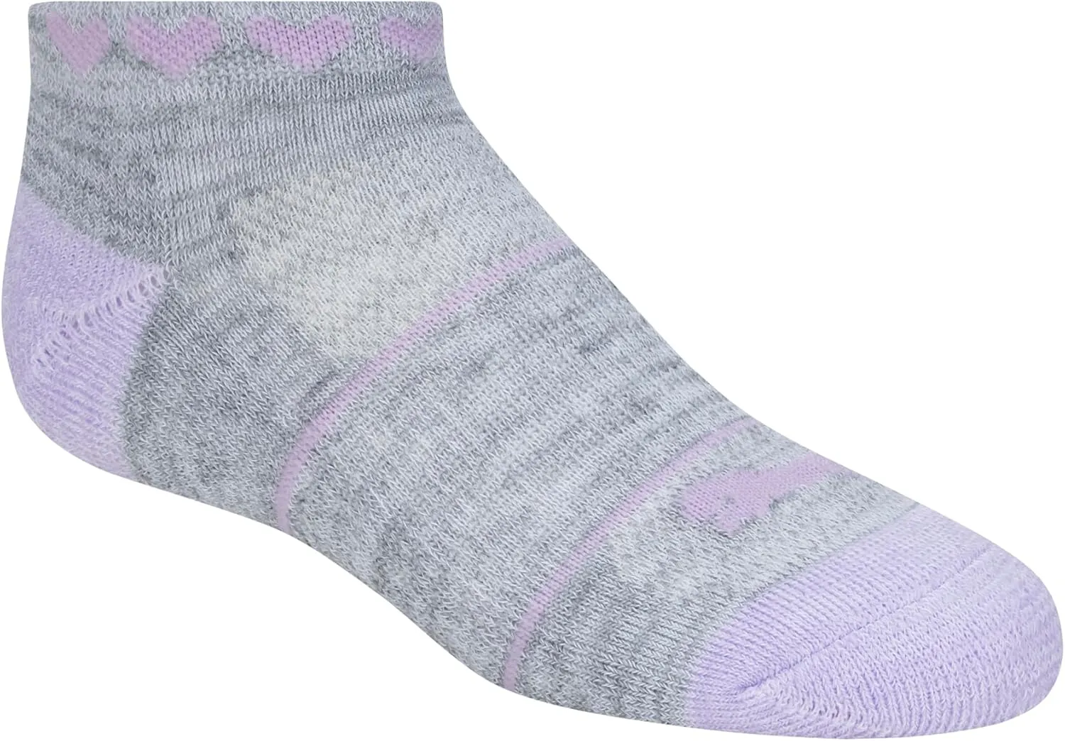 PUMA Girls' Little 8 Pack Low Cut Socks   Hair Ties